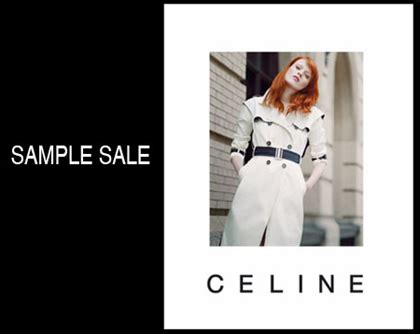 celine sample sale 2016